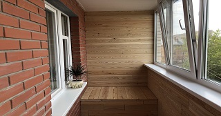 Отделка, остекление, утепление балконов в ельце от 212 руб. м/2.